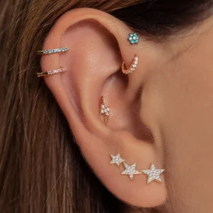 Culet Oorbellen GCJ0806