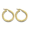 Minitials Chunky Hoops Oorbellen