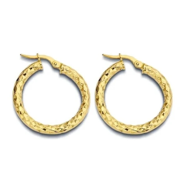 Minitials Chunky Hoops Oorbellen