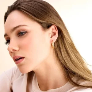 Minitials Chunky Hoops Oorbellen
