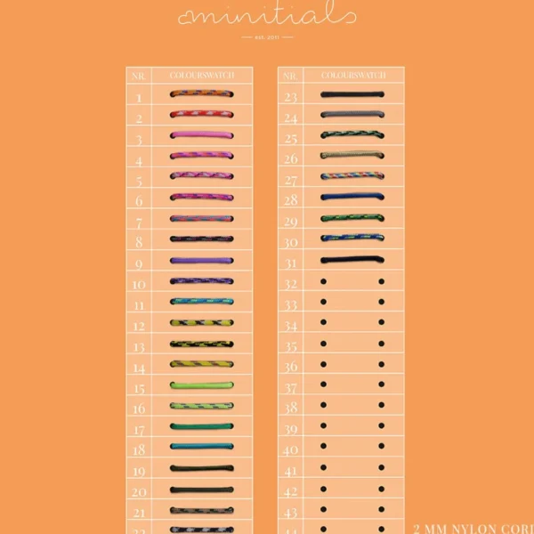 Minitials Drie Unchained Satijn V2 Armband
