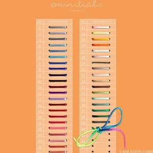 Minitials Lucky Leaf Satijn Armband
