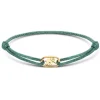 Minitials Ovale Één Blend Satijn Armband