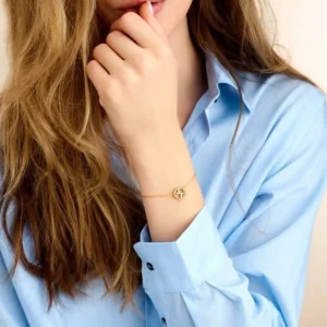 Minitials Ronde Drie Signature Armband