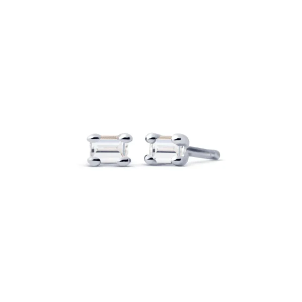 Miss Spring Oorknop Brilliantly Baquette Diamant MSO569-DI